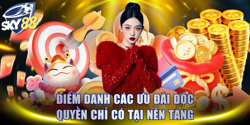Điểm danh các ưu đãi độc quyền chỉ có tại nền tảng